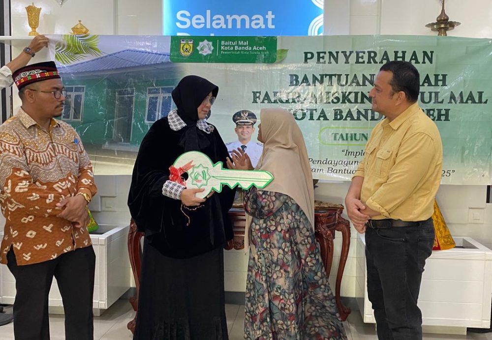 Baitul Mal Banda Aceh Bangun 30 Rumah Gratis untuk Warga Kurang Mampu