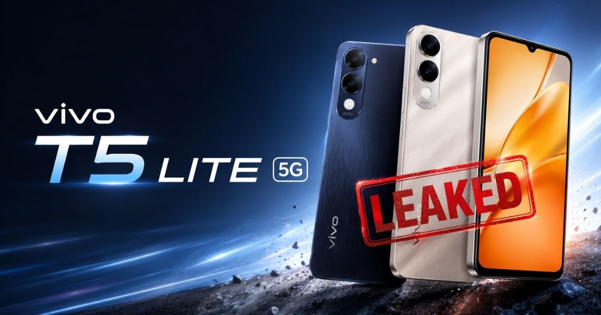 Vivo T5 Lite 5G Segera Rilis! Bawakan Dimensity 6300, Baterai Monster, dan IP65