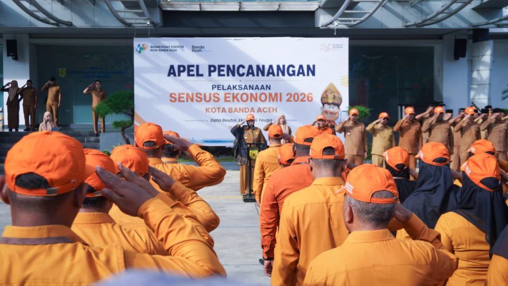Sensus Ekonomi 2026 Dimulai, Wali Kota Banda Aceh Minta Warga Beri Data Akurat