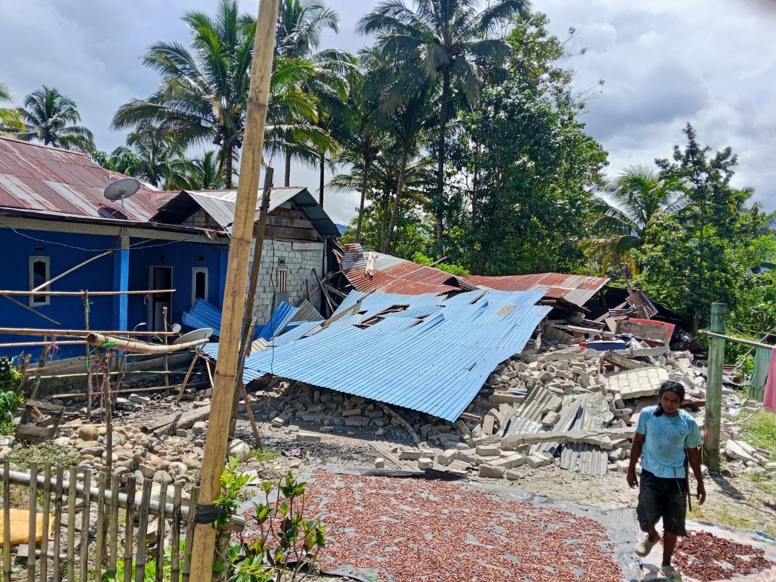 Update Gempa M 6,7 Palu: Kabupaten Sigi Paling Terdampak, 1 Orang Tewas