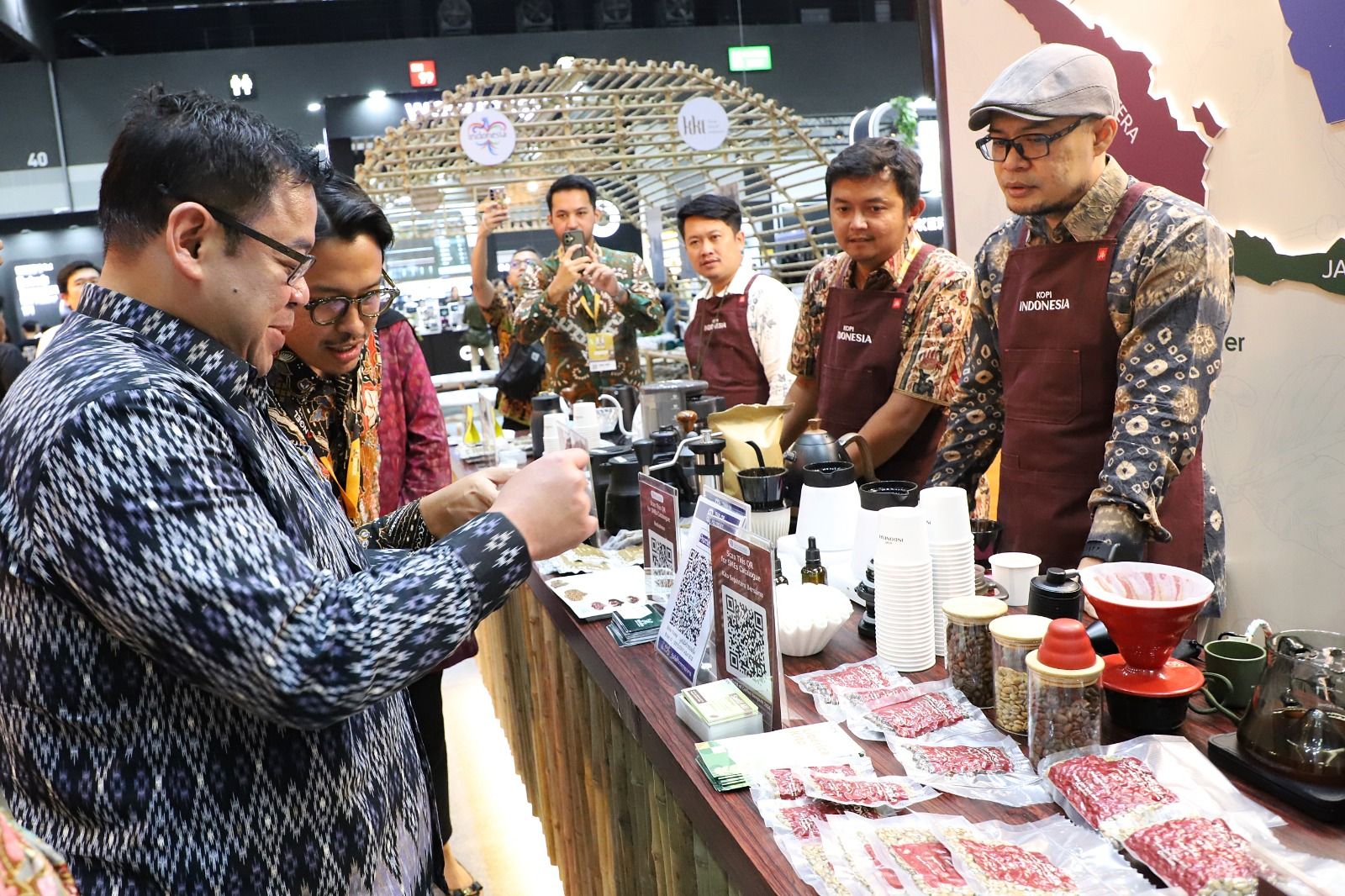 Kopi Indonesia Raup Potensi Bisnis Rp66 Miliar di Pameran Kopi Dunia Bangkok