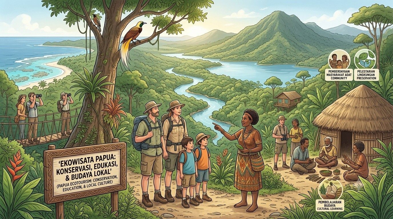Menjelajah Papua Sambil Belajar Alam, Ekowisata Ini Tawarkan Pengalaman yang Tak Terlupakan