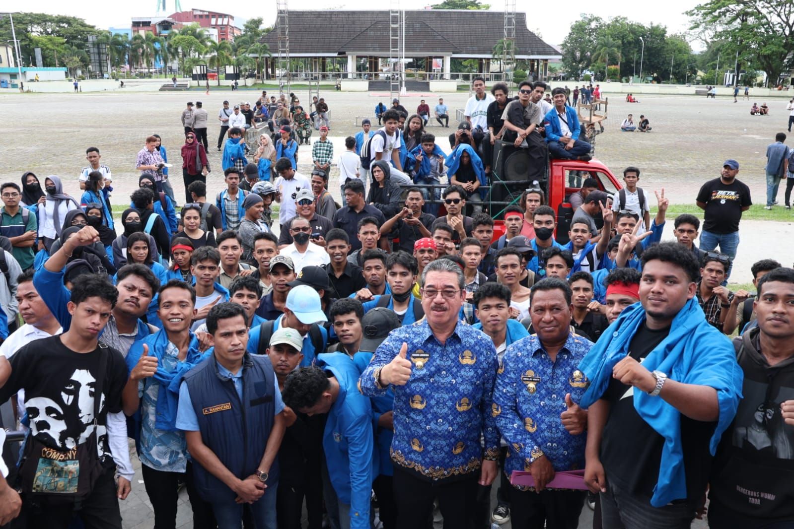 Gubernur dan Wagub Maluku Terima Aspirasi Mahasiswa, Janji Tindak Lanjut Berdasarkan Data