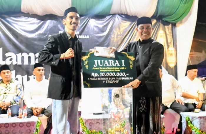 Pawai 1 Muharram Aceh Besar Pecah! Berikut Daftar Lengkap Para Pemenangnya