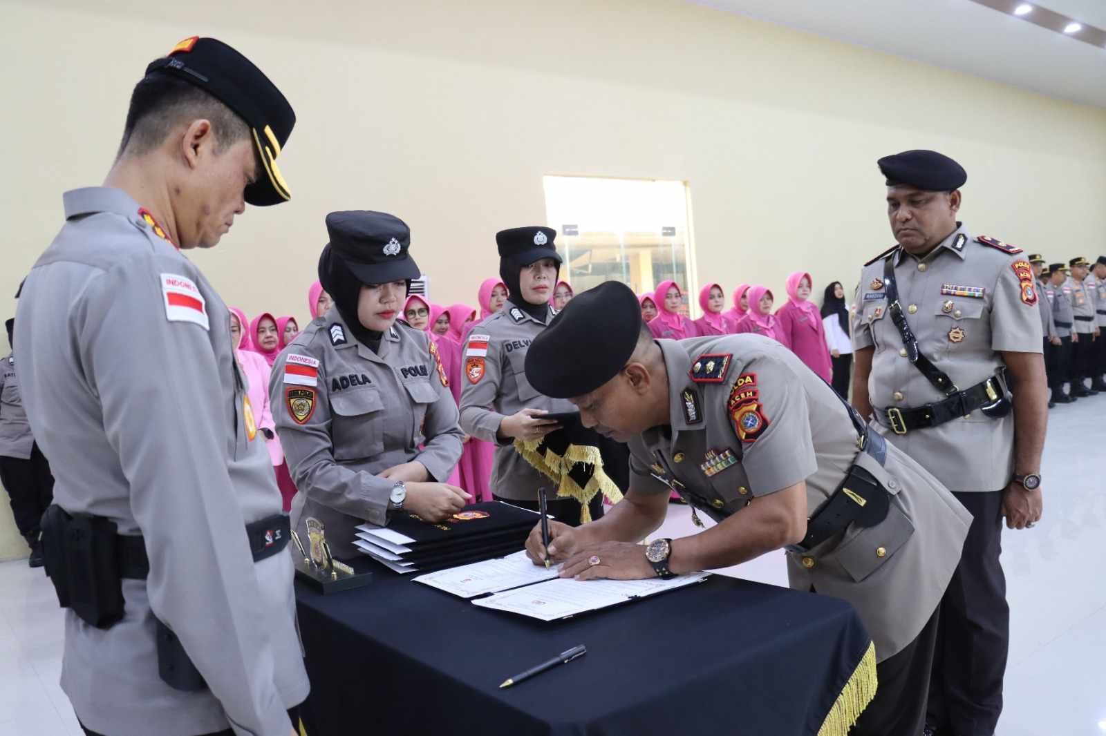 Polresta Banda Aceh Rotasi 6 Pejabat Utama, Ini Daftar Nama yang Sertijab