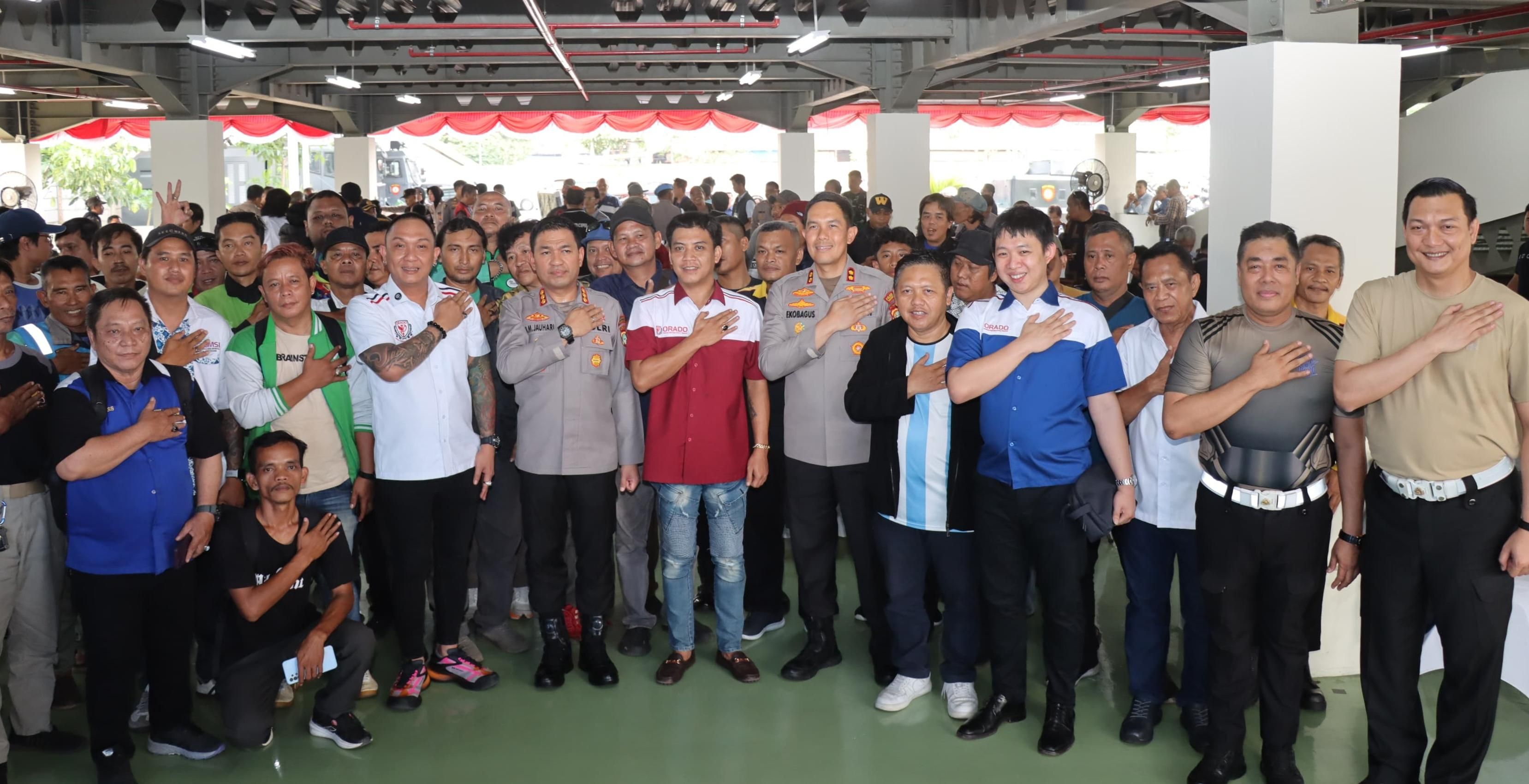HUT Bhayangkara ke-80 128 Peserta Ramaikan Domino Sabuk Kamtibmas Kapolres Cup 2026