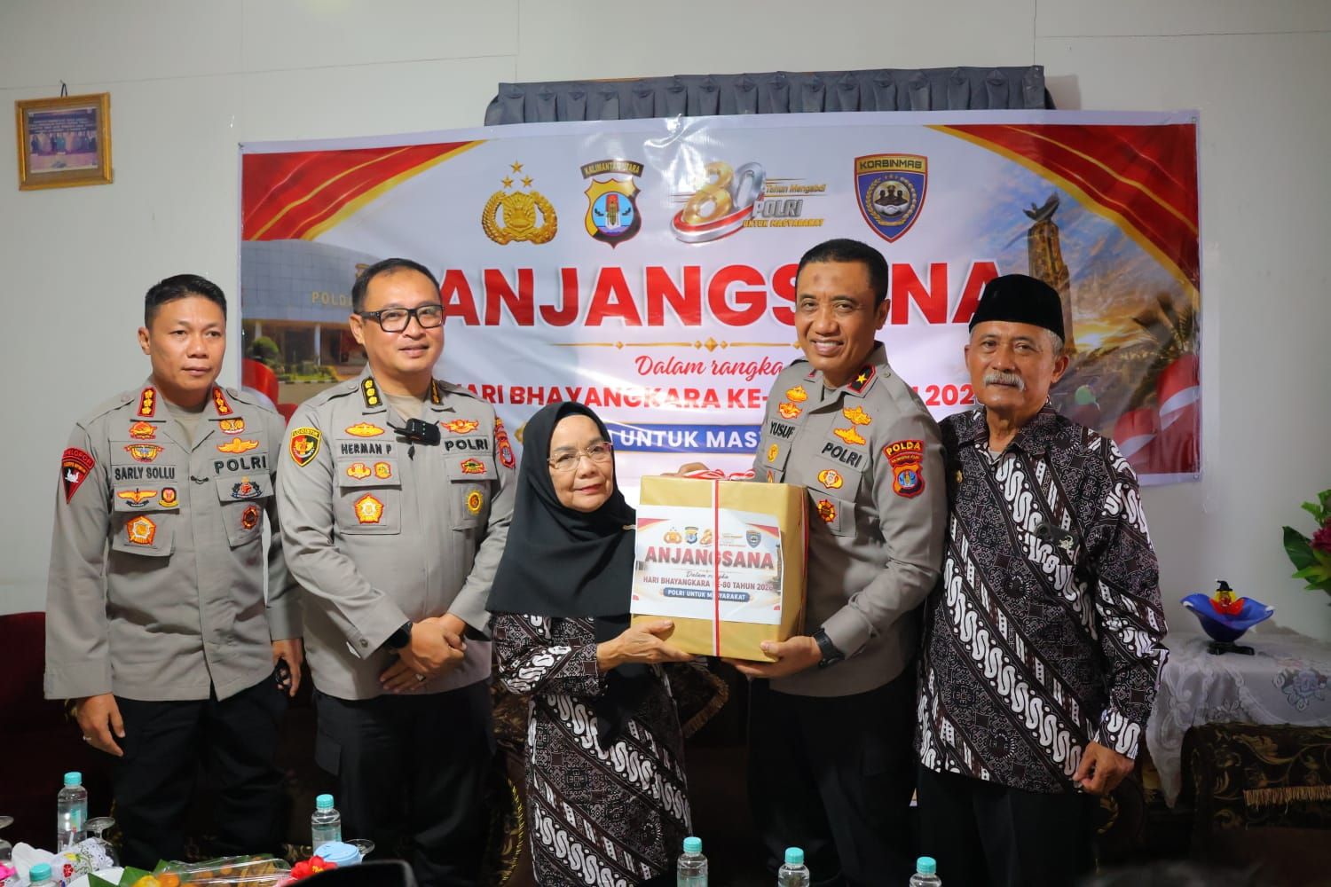 Wakapolda Kaltara: Ikatan Keluarga Besar Polri Tidak Berakhir Saat Pensiun