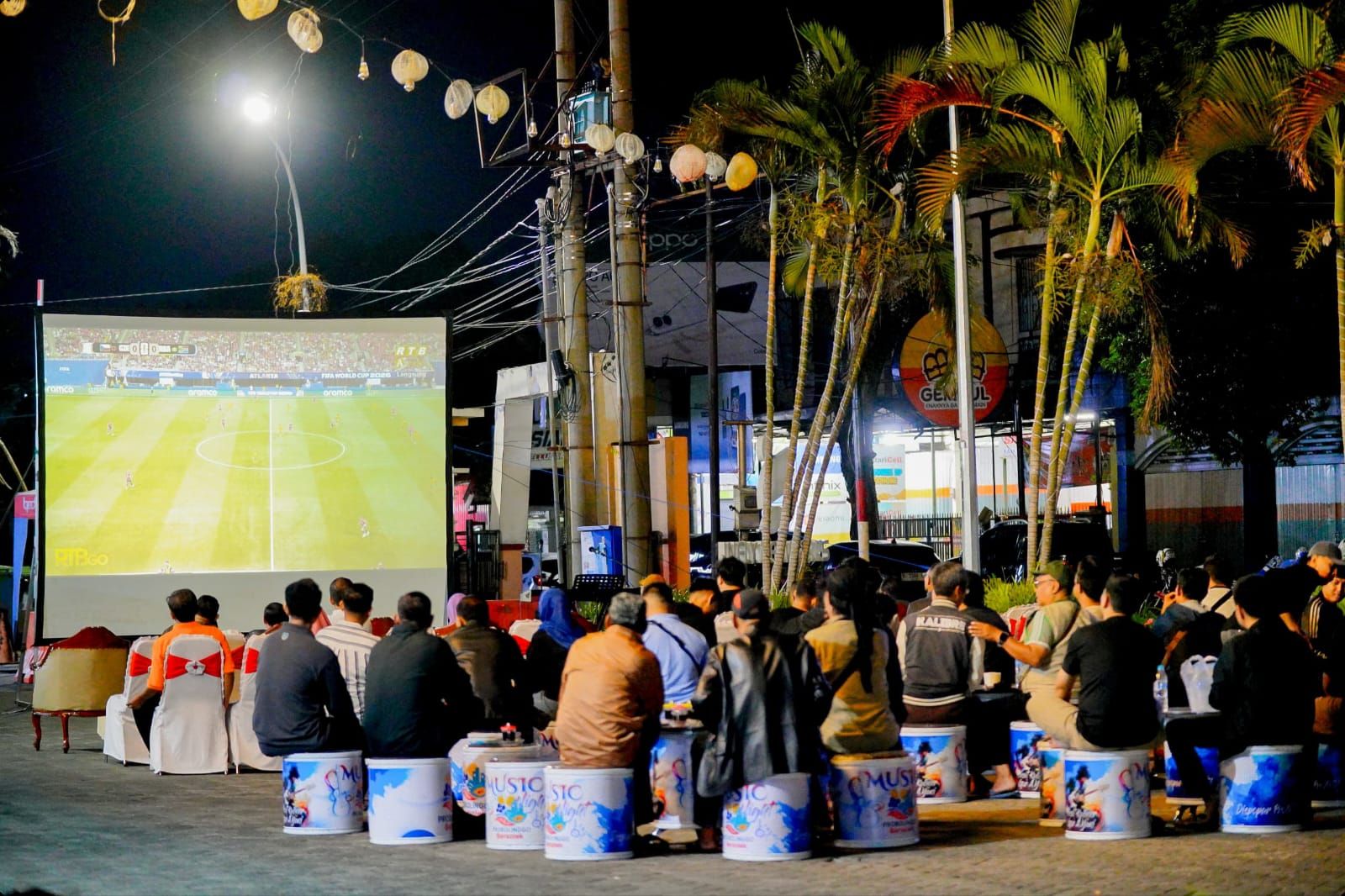 Nobar Piala Dunia 2026 di GOR A. Yani Probolinggo Disambut Antusias, Republik Ceko Ditahan Afrika Selatan 1-1