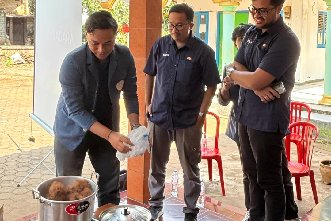Mahasiswa UNAIR Sulap Rambut Jagung Jadi Teh Herbal Bernilai Ekonomi Tinggi