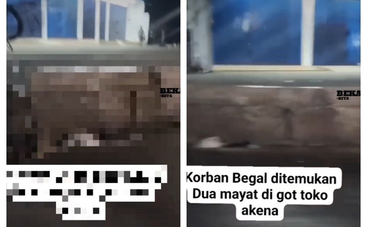 Viral 2 Jasad Ditemukan di Parit di Kota Bekasi, 4 Pelaku Ditangkap