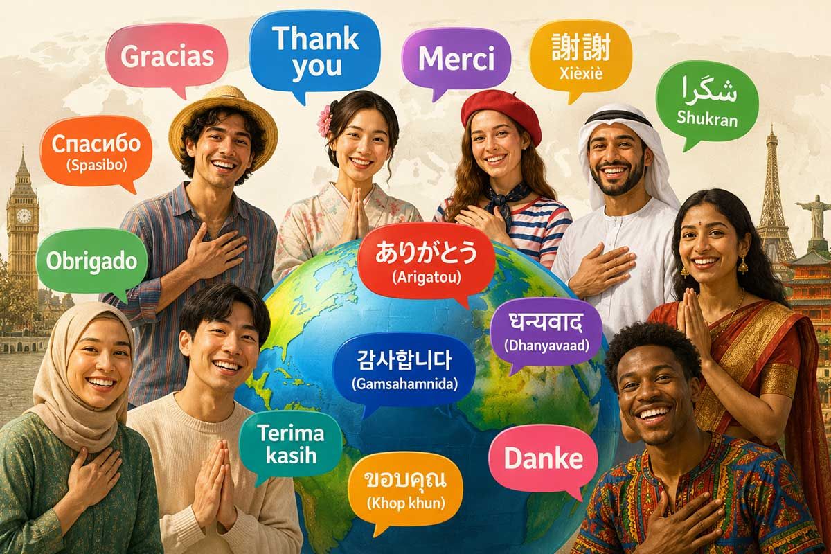 170+ Ucapan Terima Kasih dalam Berbagai Bahasa Dunia dan Daerah Indonesia, Lengkap dengan Contohnya!