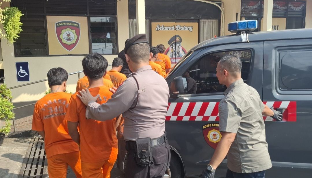 Polsek Gamping Tujuh Karyawan Toko Besi yang Nekat Curi Barang Majikan, Terungkap dijual Ilegal