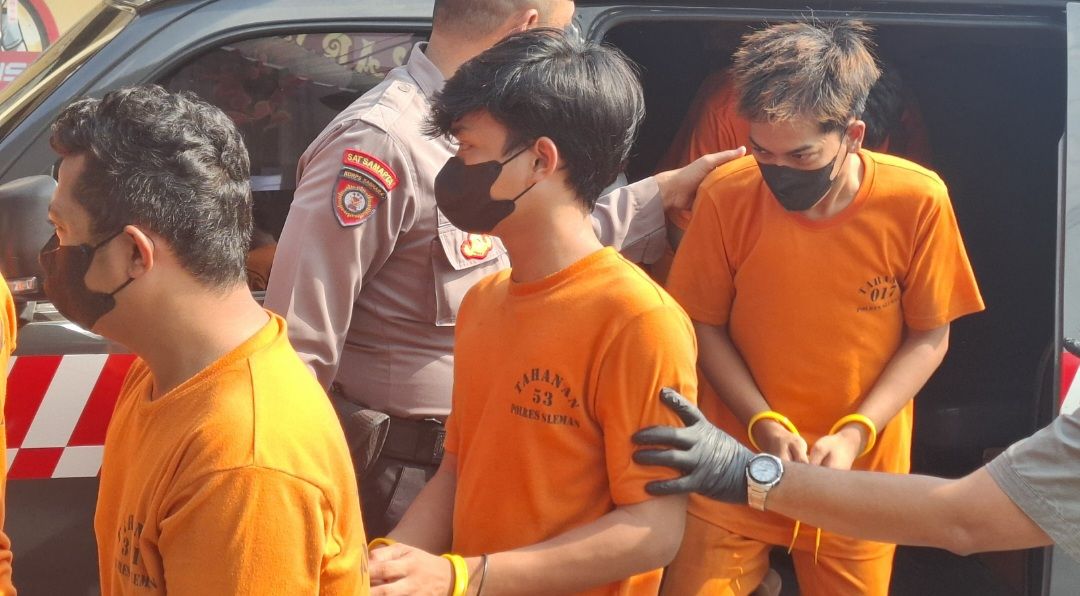 Polsek Gamping Tujuh Karyawan Toko Besi yang Nekat Curi Barang Majikan, Terungkap dijual Ilegal