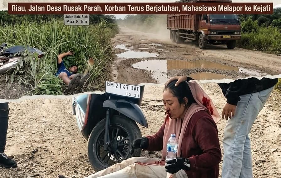 Jalan Sungai Rawa Jadi Ladang Maut, Truk ODOL Diduga Hancurkan Infrastruktur dan Picu Kecelakaan Warga