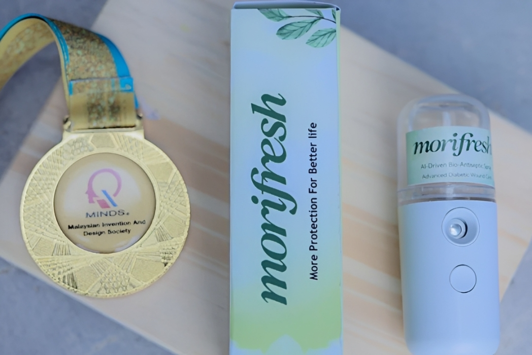 Mahasiswa UMS Raih Emas di Malaysia Berkat MoriFresh, Inovasi Nano Spray untuk Luka Diabetes