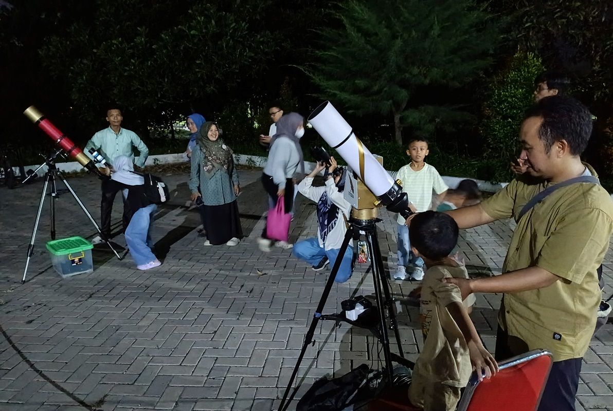 Isi Libur Sekolah dengan Belajar Astronomi, OAIL Itera Ajak Anak-anak Jelajahi Planet dan Bintang