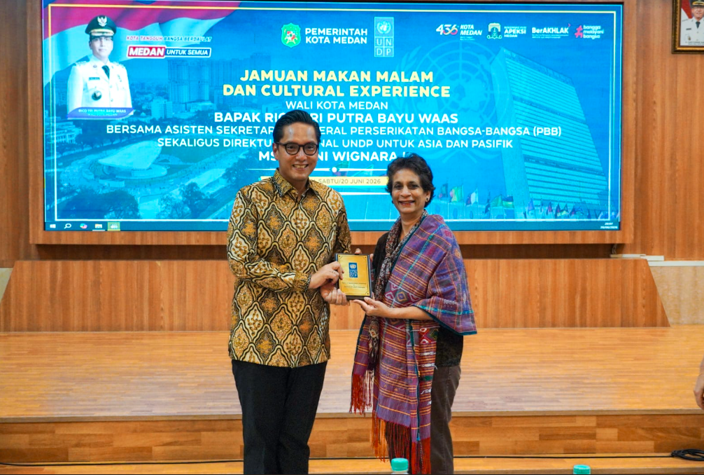UNDP Apresiasi Upaya Medan Menyeimbangkan Pertumbuhan Ekonomi dan Lingkungan