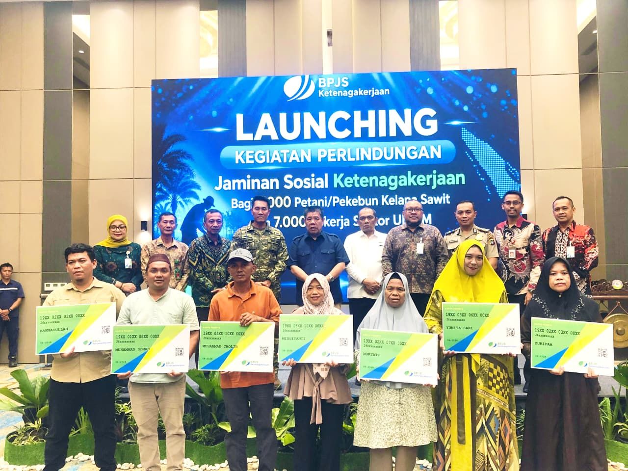 Gubernur Hidayat Arsani Luncurkan Jaminan Sosial untuk 12 Ribu Pekerja Babel