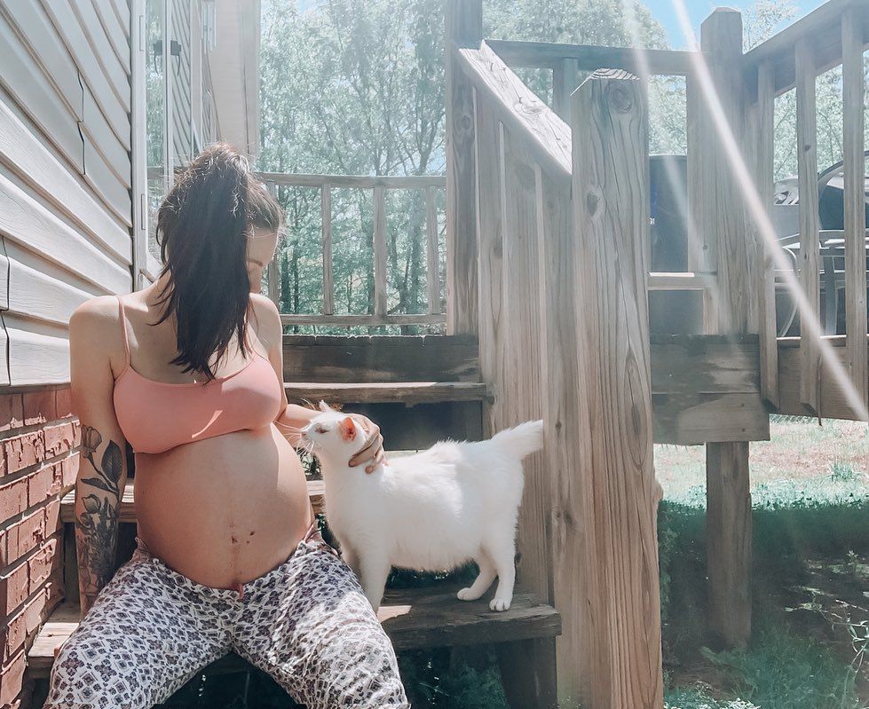 Lauren Maners Selamatkan Kucing Liar Hamil, hingga Melahirkan di Hari yang Sama