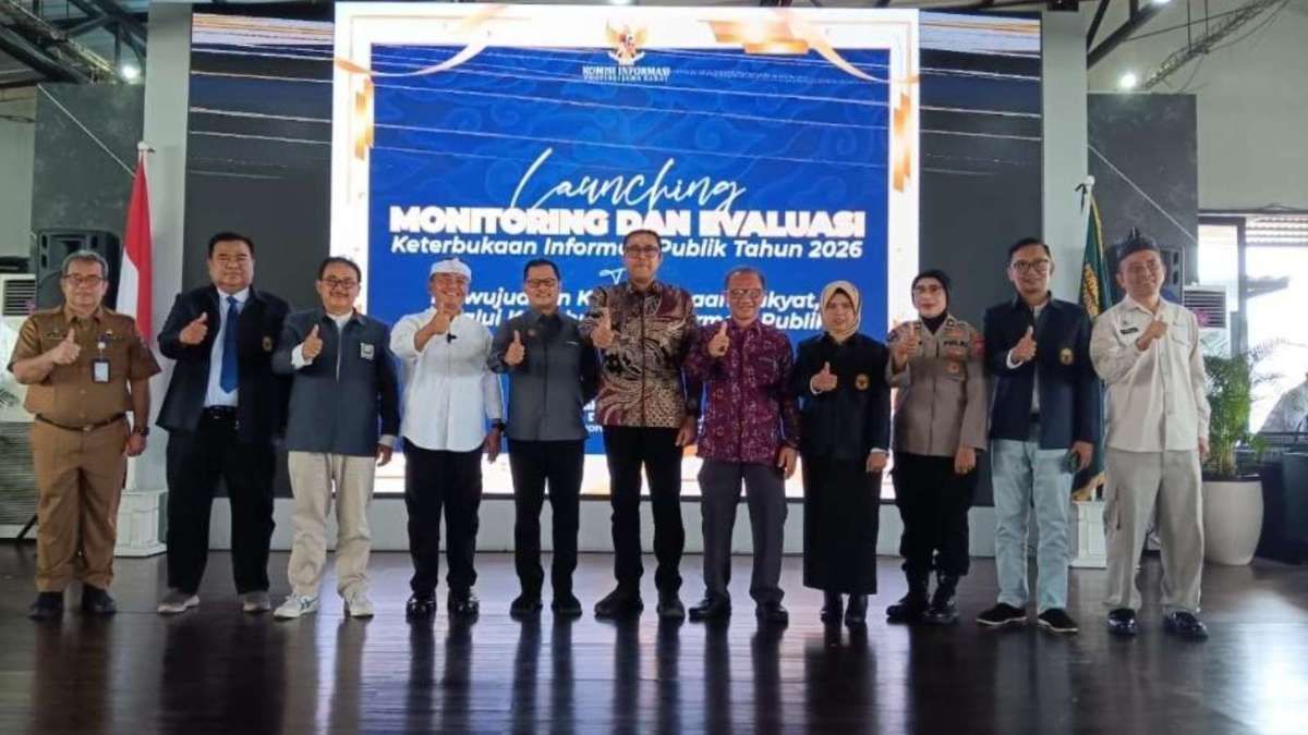 Pemprov Jabar Gelar Monitoring dan Evaluasi Keterbukaan Informasi Publik Tahun 2026
