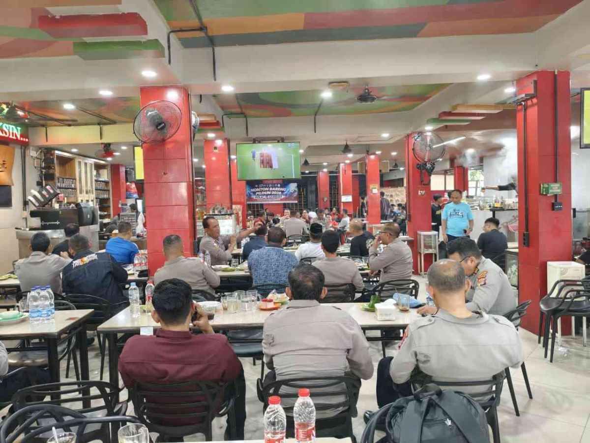 Hari Bhayangkara ke-80, Polresta Banda Aceh Hadirkan Nobar Piala Dunia untuk Warga