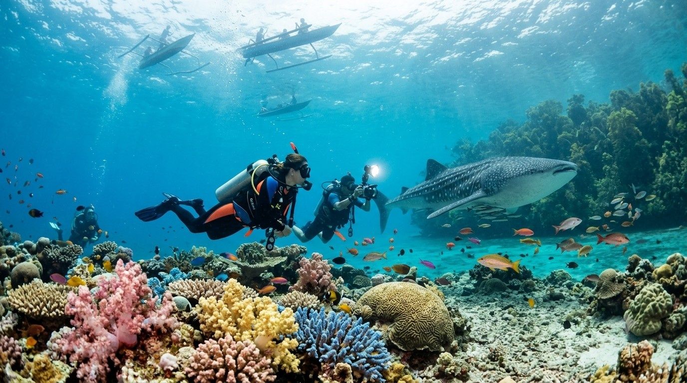 Mengapa Teluk Cenderawasih Jadi Magnet Penyelam Dunia? Rahasianya Ada Di Bawah Permukaan Laut
