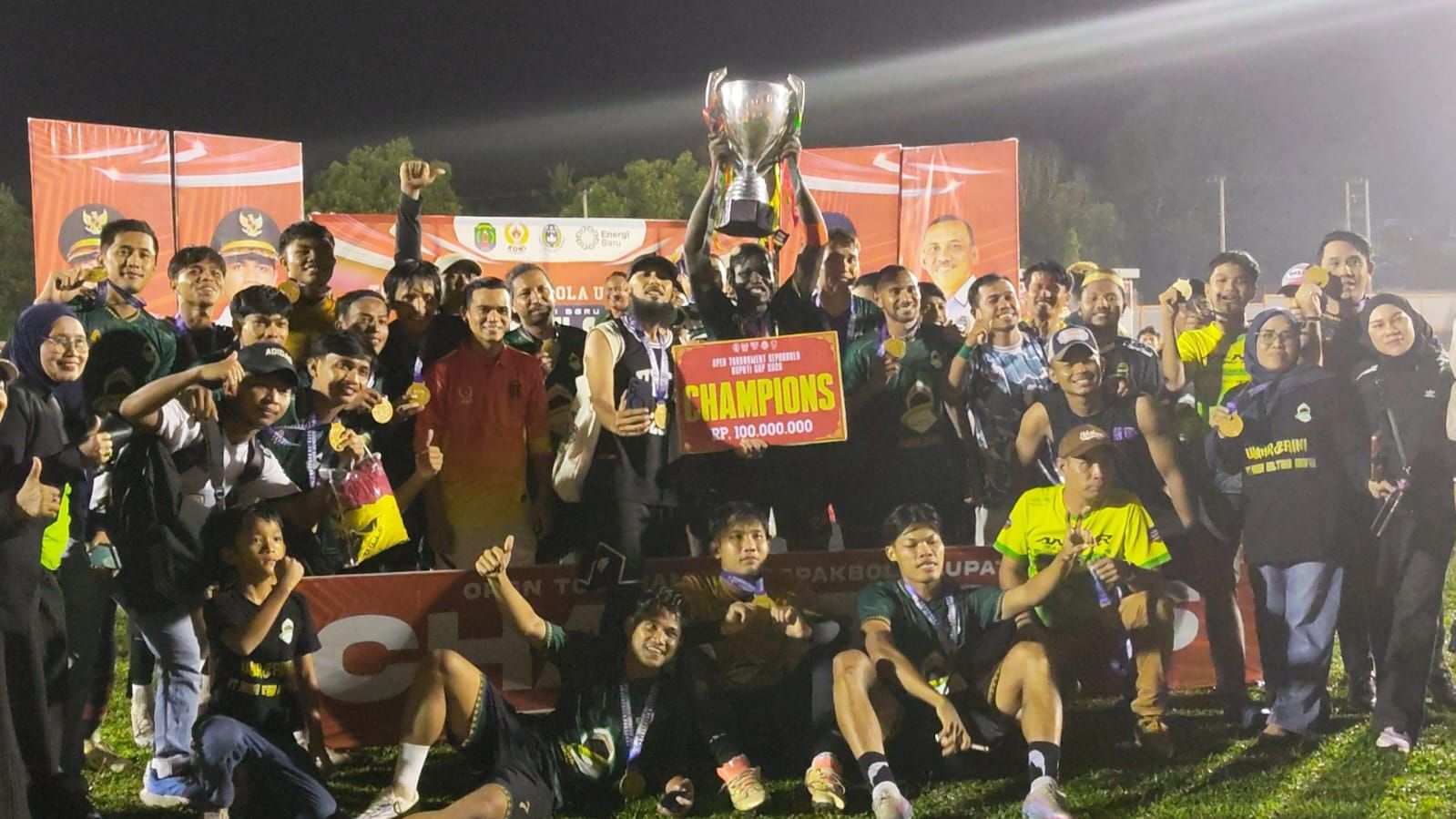 Annur FC Juara Bupati Cup 2026, Tumbangkan Kaliber FC 1-0 di Final Dramatis