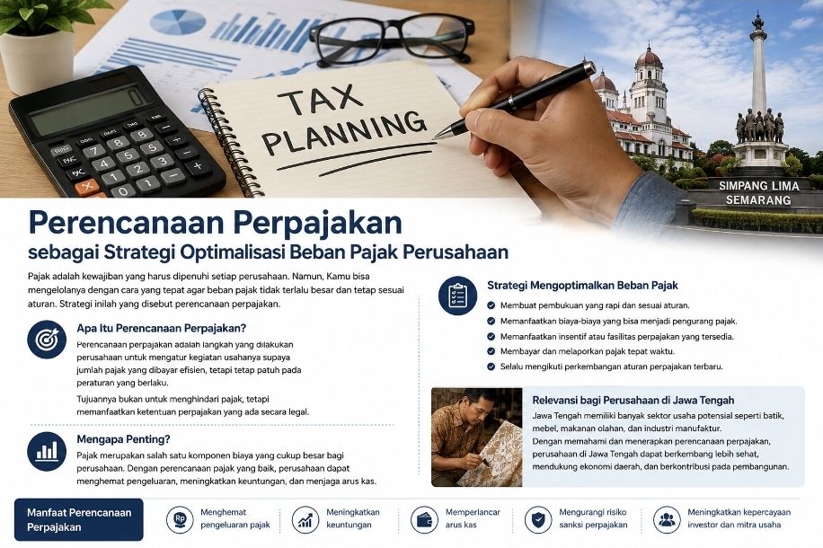 Perencanaan Perpajakan sebagai Strategi Optimalisasi Beban Pajak Perusahaan