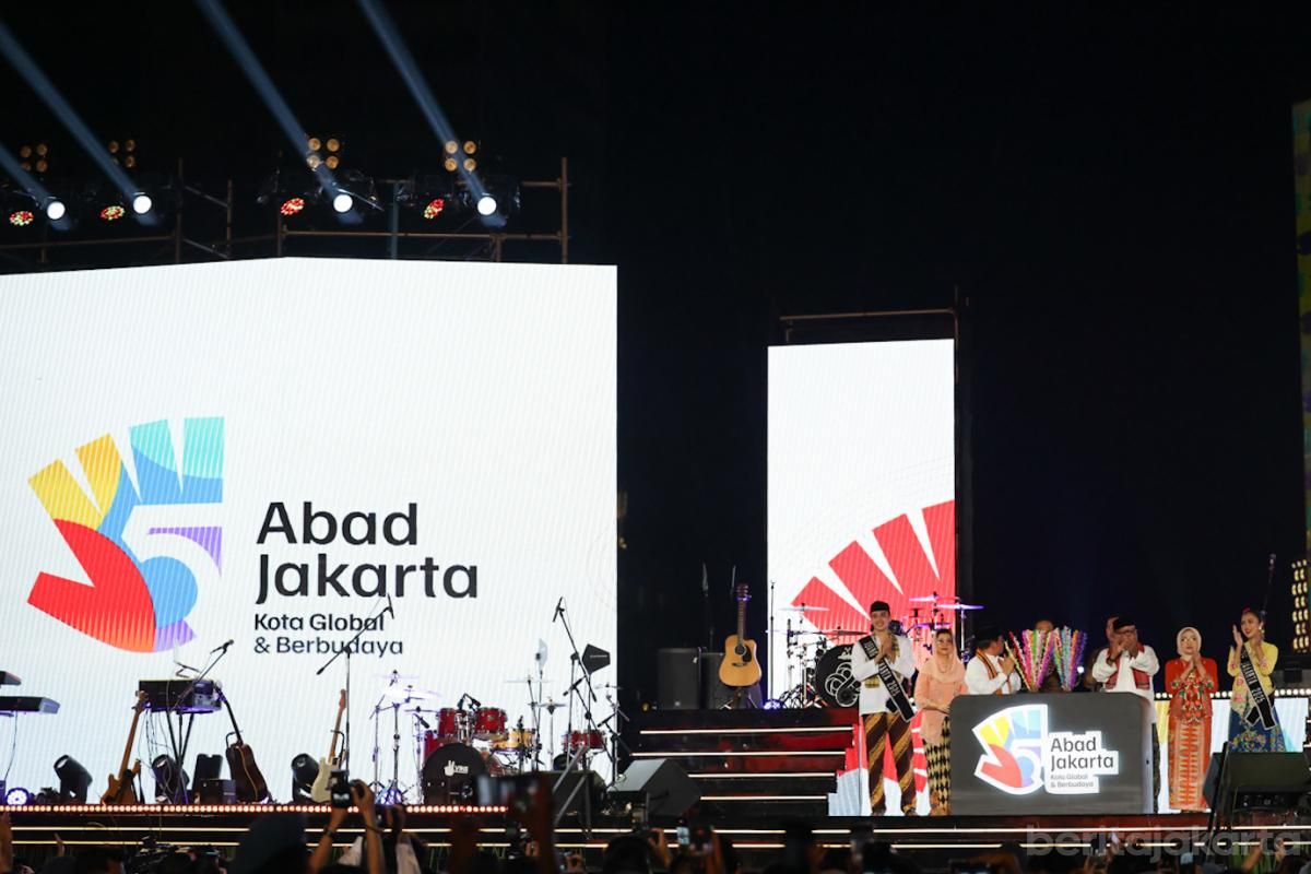Jakarta Peringkat 53 Kota Terbaik Dunia, Pramono Luncurkan Logo 5 Abad