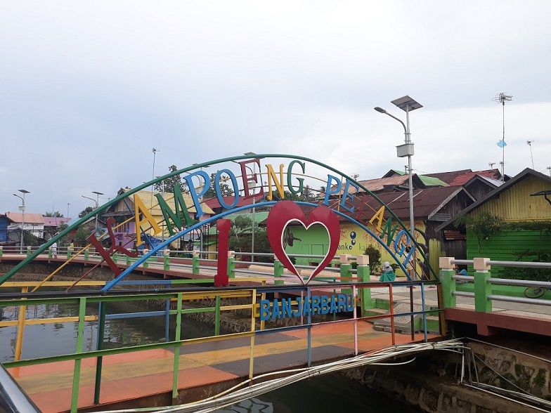 Menengok Kampung Pelangi Banjarbaru: Dari Pemukiman Kumuh Jadi Ikon Wisata Viral