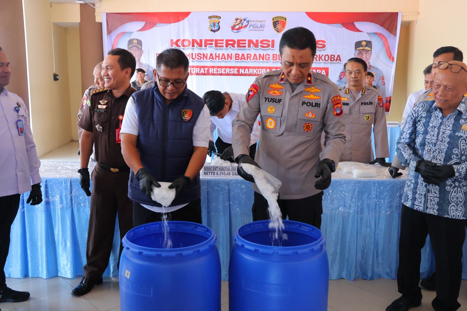 Ungkap 63 Kasus dalam Dua Bulan, Polda Kaltara Tegaskan Tak Ada Ampun bagi Pelaku Narkoba