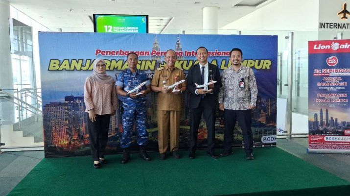 Terbang Langsung ke Malaysia! Lion Air Resmi Buka Rute Banjarmasin–Kuala Lumpur dari Bandara Syamsudin Noor
