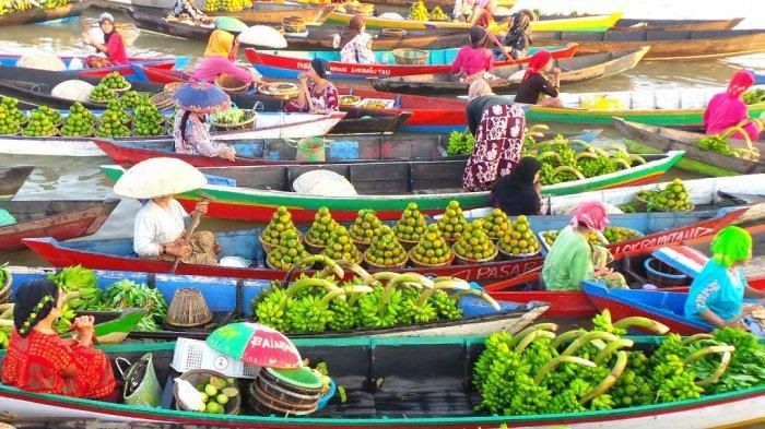 Pasar Terapung Lok Baintan: Pesona Wisata Budaya Unik di Atas Sungai Martapura