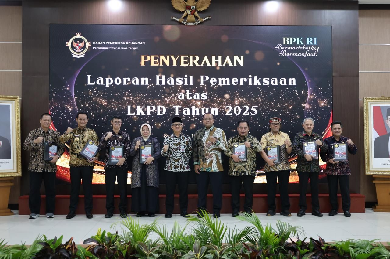 Pemkab Temanggung Dinilai Terbaim dalam Pengelolaan Anggaran Daerah Oleh BPK