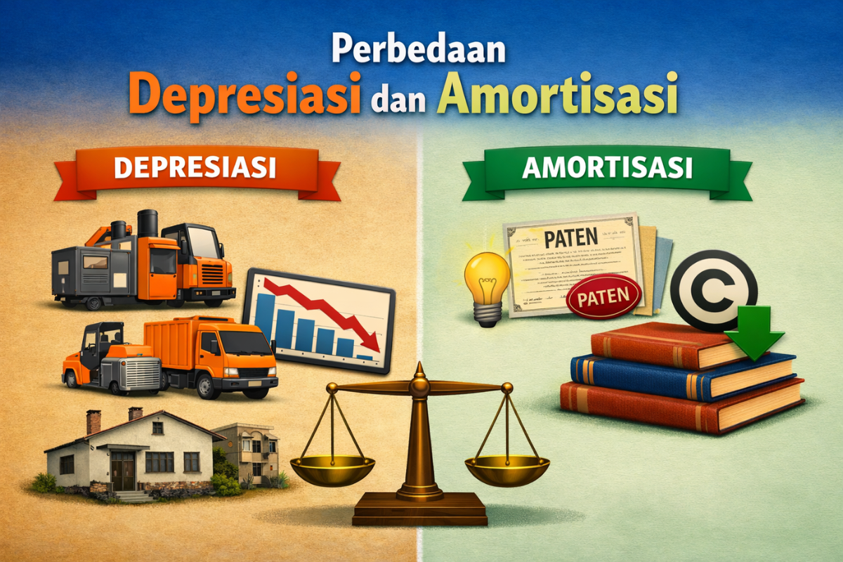 Apa Itu Depresiasi dan Amortisasi? Ini Perbedaannya yang Kamu Pahami dalam Mengelola Aset!