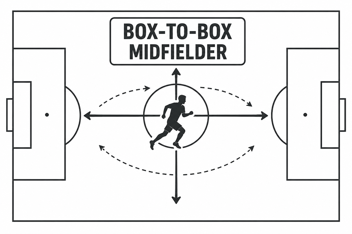 Arti Box to Box dalam Sepak Bola: Tugas, Peran, dan Karakteristik Gelandang Modern
