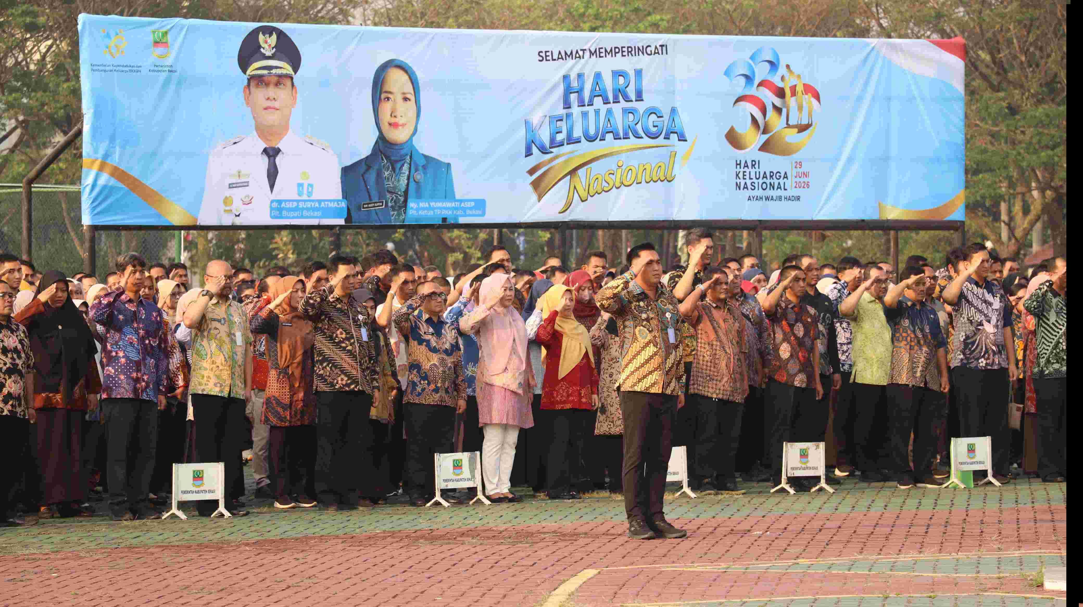 Harganas ke-33, Pemkab Bekasi Dorong Peran Keluarga Cetak Generasi Berkualitas