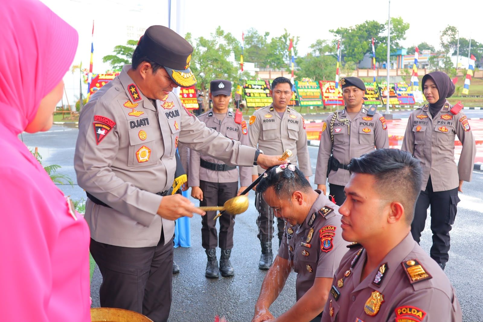Upacara Kenaikan Pangkat Polda Kaltara, Kapolda Tekankan Amanah dan Tanggung Jawab Personel