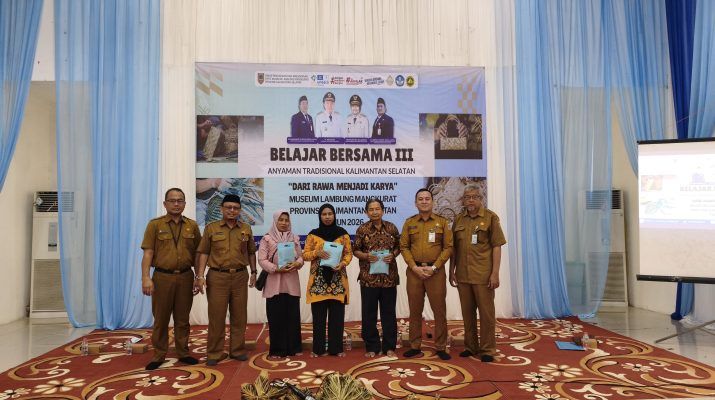 Seni Kerajinan Purun Kalsel: Cara Museum Lambung Mangkurat Sulap Tanaman Rawa Jadi Cuan