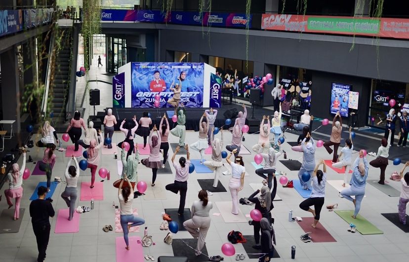 Kelompok Praktikum Public Relations UMM Berkolaborasi dengan GRIT Fitness Gelar GRIT FIT-FEST