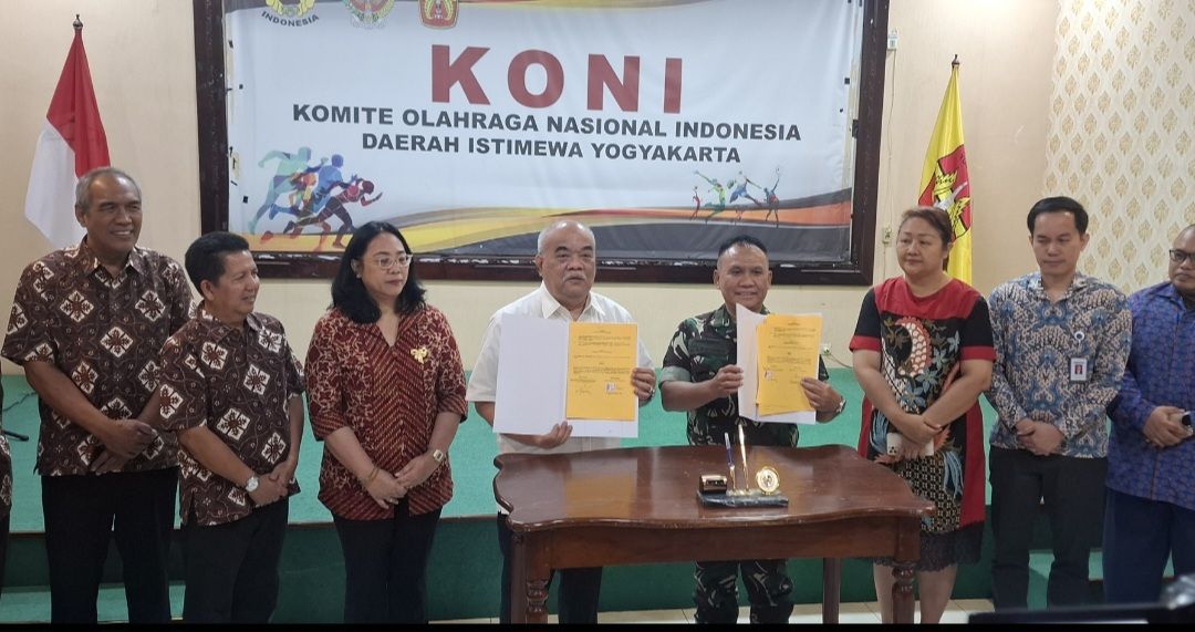 Perkuat Ajang Olahraga, KONI DIY Teken Kerja Sama Lintas Sektor, UMY Siap Support Riset Hingga Beasiswa