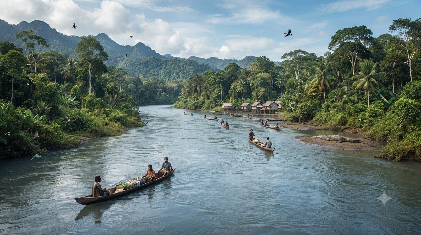 Sungai Mamberamo, Nadi Kehidupan Papua Yang Dijuluki Amazonnya Indonesia Karena Keanekaragaman Alamnya