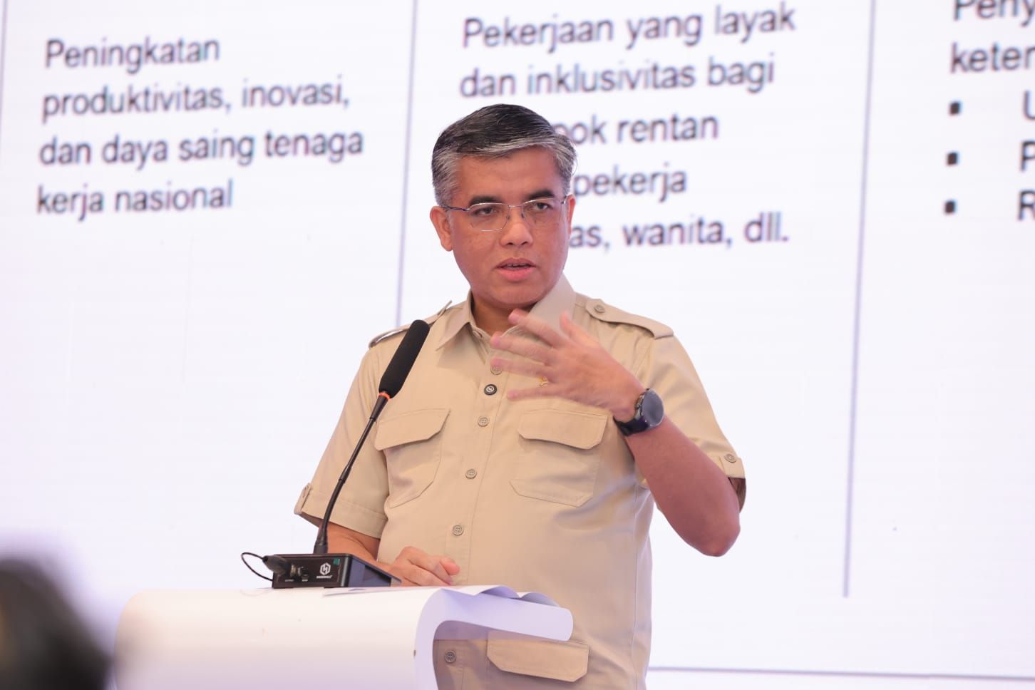 Dunia Kerja Berubah Cepat, Menaker: Anak Muda Harus Punya Future Skills