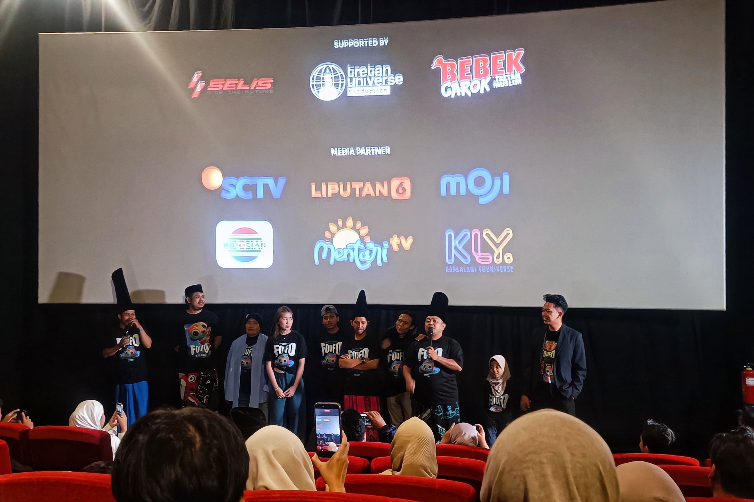 Bayu Skak dan Para Cast Ramaikan Premiere Film FOUFO di Malang Town Square, Ada Promo Beli 1 Gratis 1 Tiket