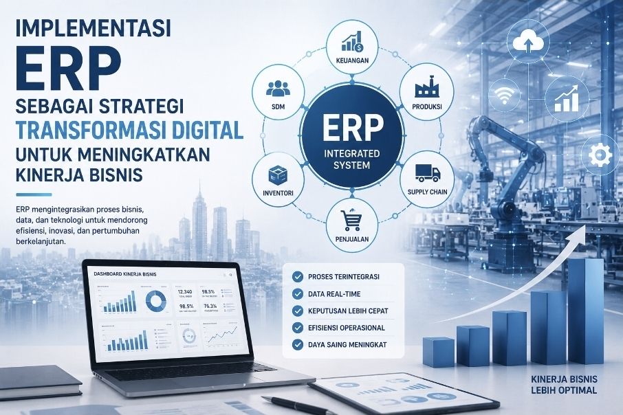 Implementasi ERP Sebagai Strategi Transformasi Digital Untuk Meningkatkan Kinerja Bisnis