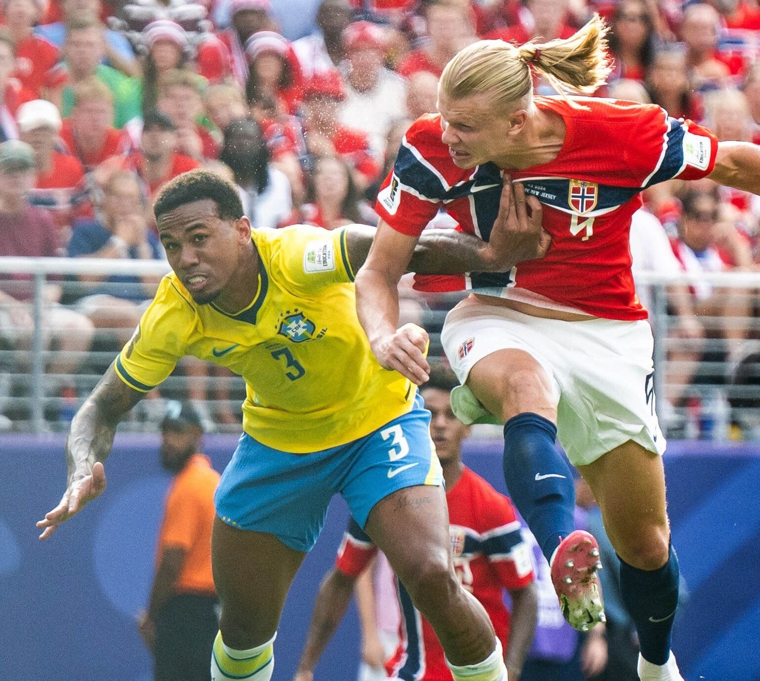Sukses Cetak Brace ke Gawang Brasil, Erling Haaland: Saya Hanya Butuh Satu atau Dua Peluang untuk Bikin Gol