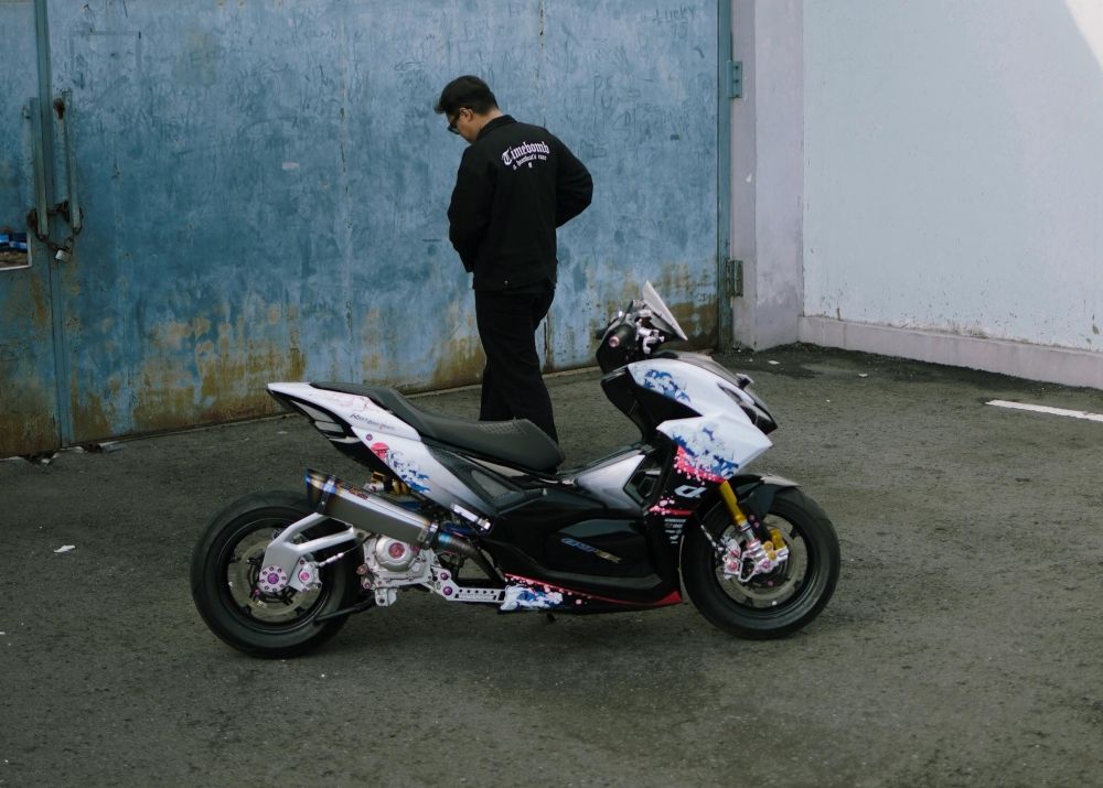 Mau Modifikasi Aerox? Coba Intip Cara Gofar Jagoan
