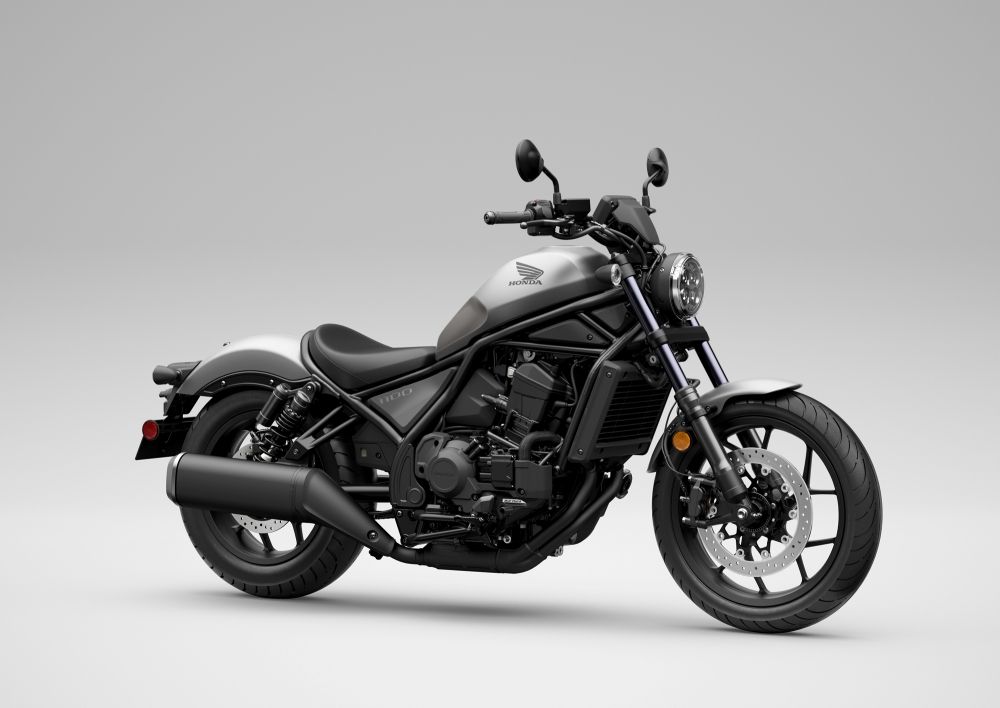 Honda Rebel 1100 Punya Warna Baru, Pilih Silver atau Hitam?
