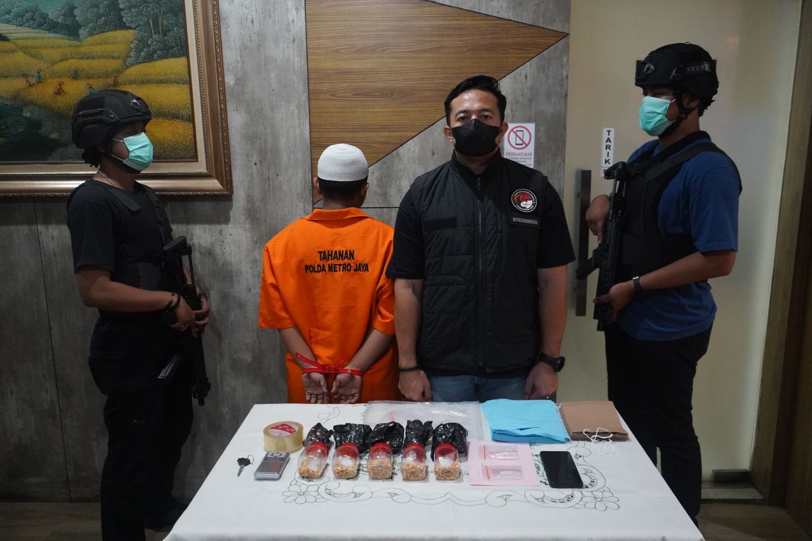 Polda Metro Gagalkan Peredaran Sabu di Kota Bekasi, Modusnya Dikemas Jadi Pakan Burung