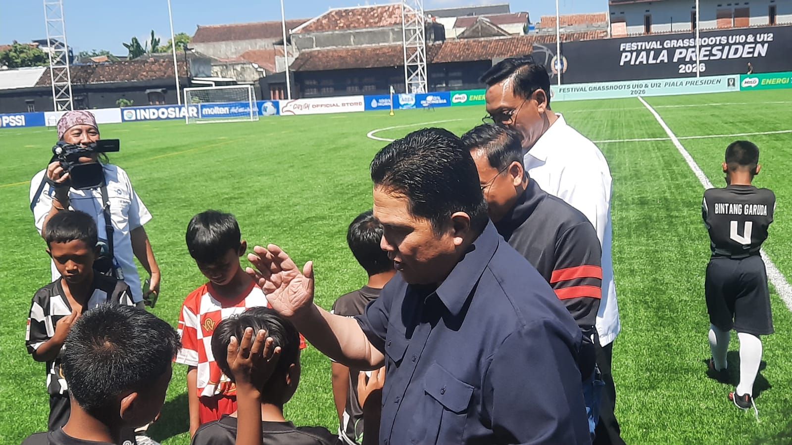 Pasca FIFA Rilis Turnamen Kelompok Umur Baru, Erick Tohir Berburu Pemain di Jogja Menuju Piala Dunia U-15 Oktober Mendatang